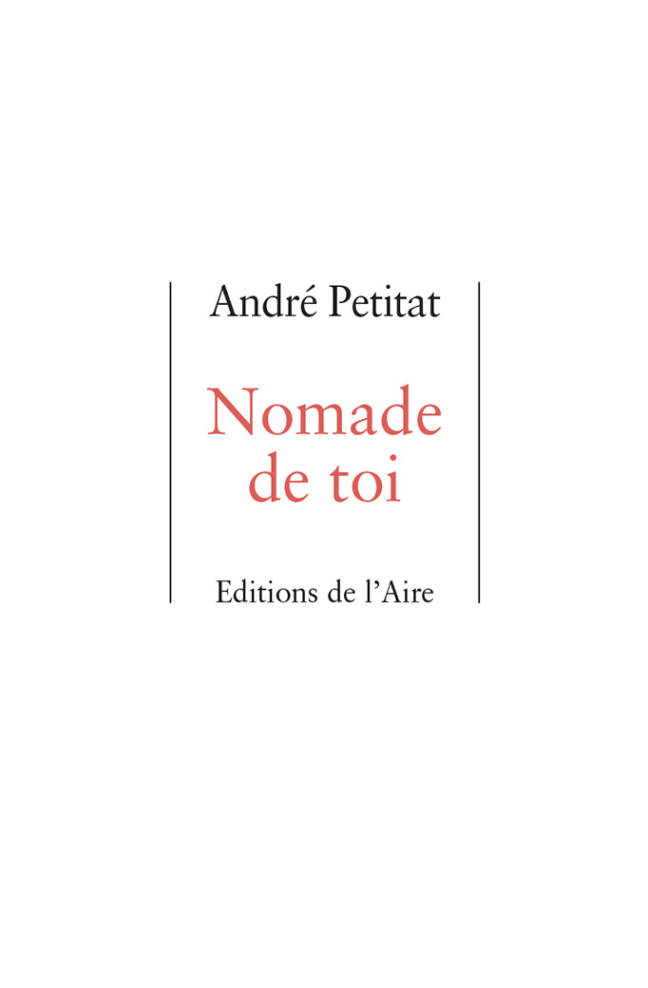Nomade de toi