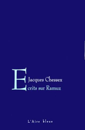 Ecrits sur Ramuz
