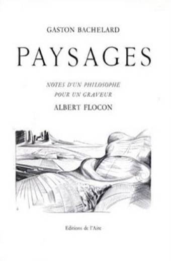 Paysages, Notes d'un philosophe pour un graveur