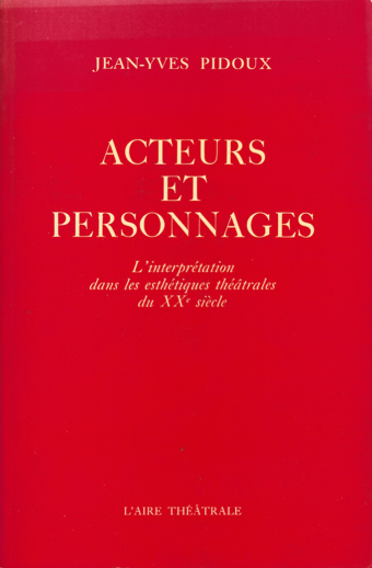 Acteurs et personnages