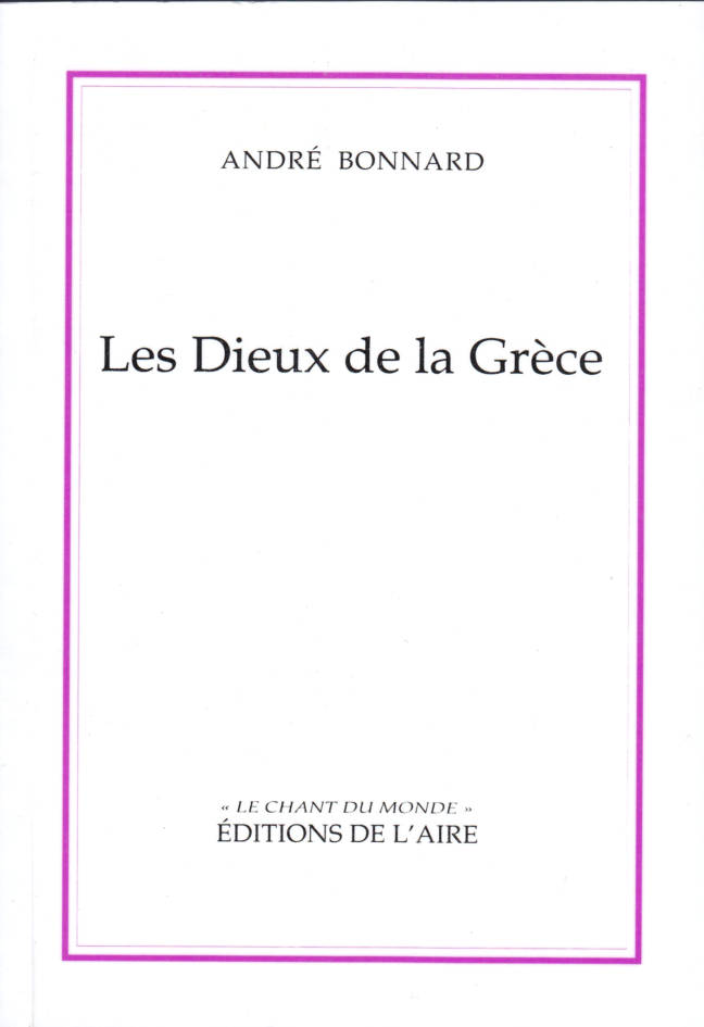 Les Dieux de la Grèce