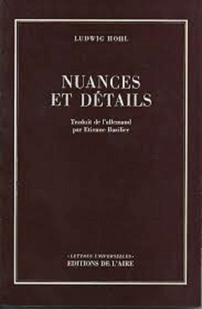 Nuances et détails