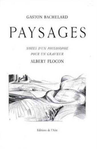 Paysages, Notes d'un philosophe pour un graveur