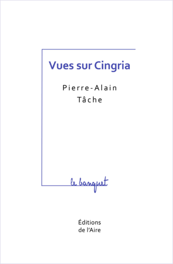 Vues sur Cingria
