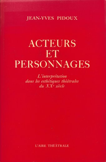 Acteurs et personnages