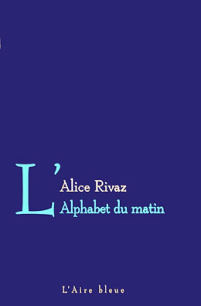 L&rsquo;Alphabet du matin