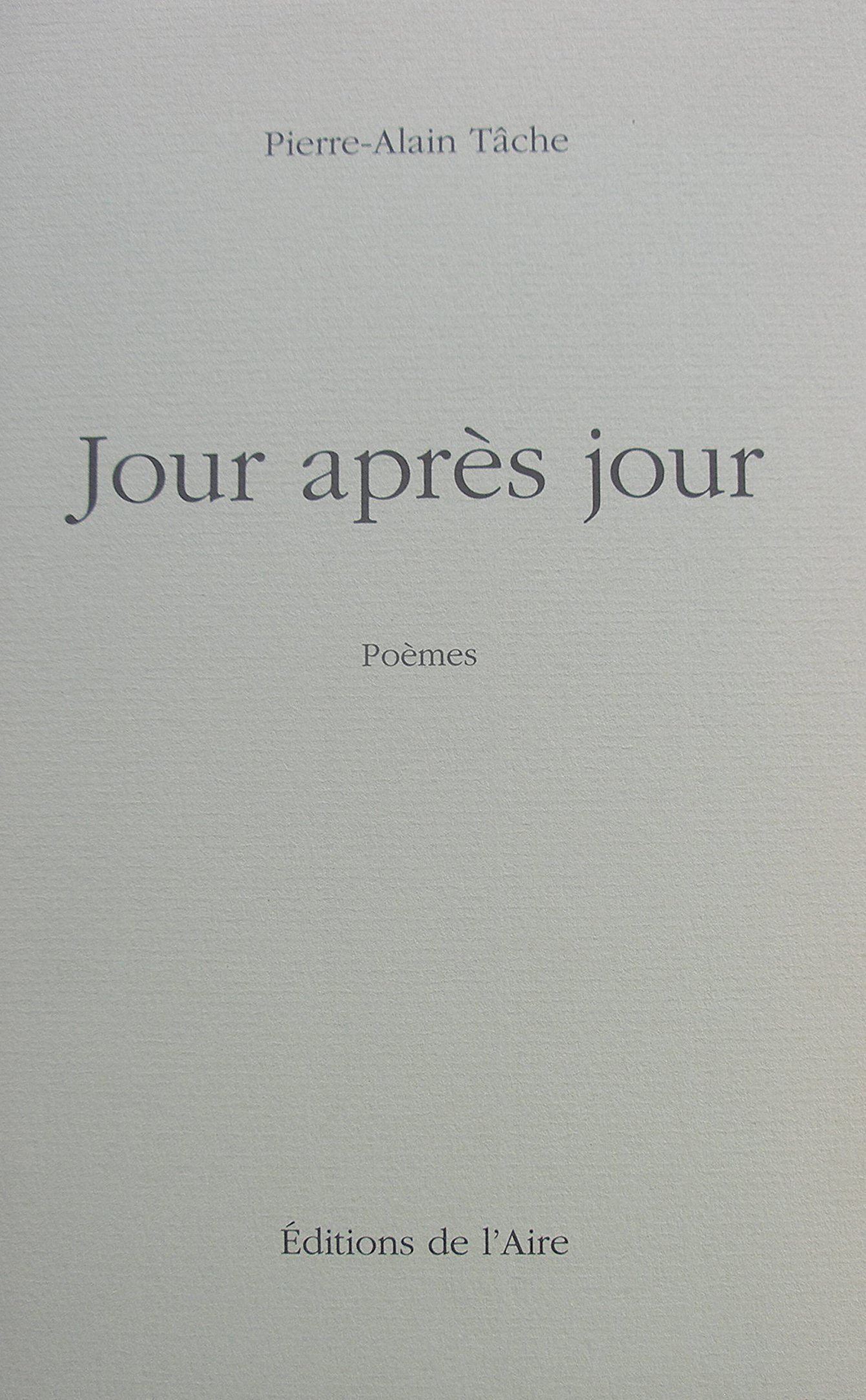 Jour après jour