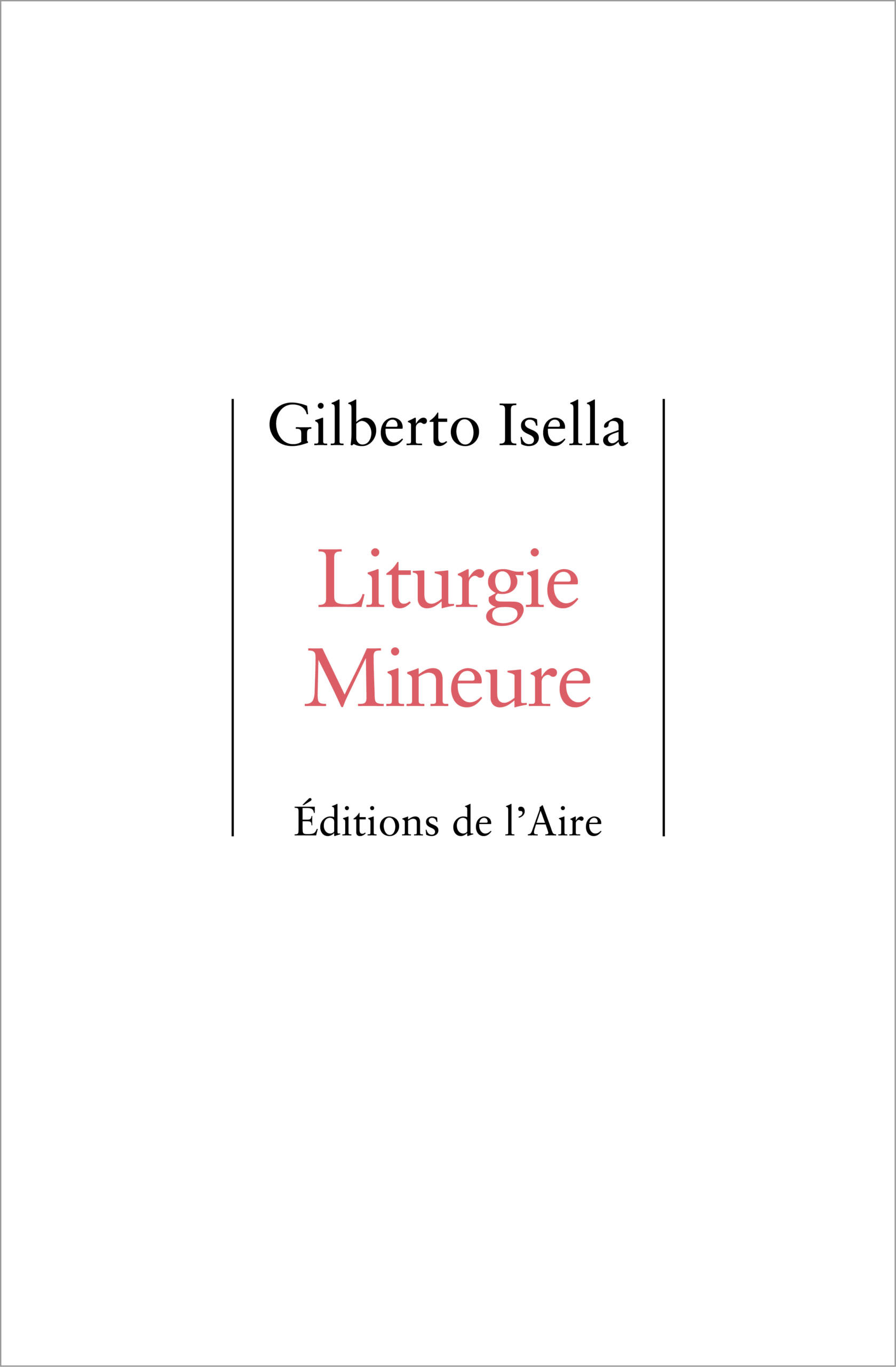 Liturgie Mineure