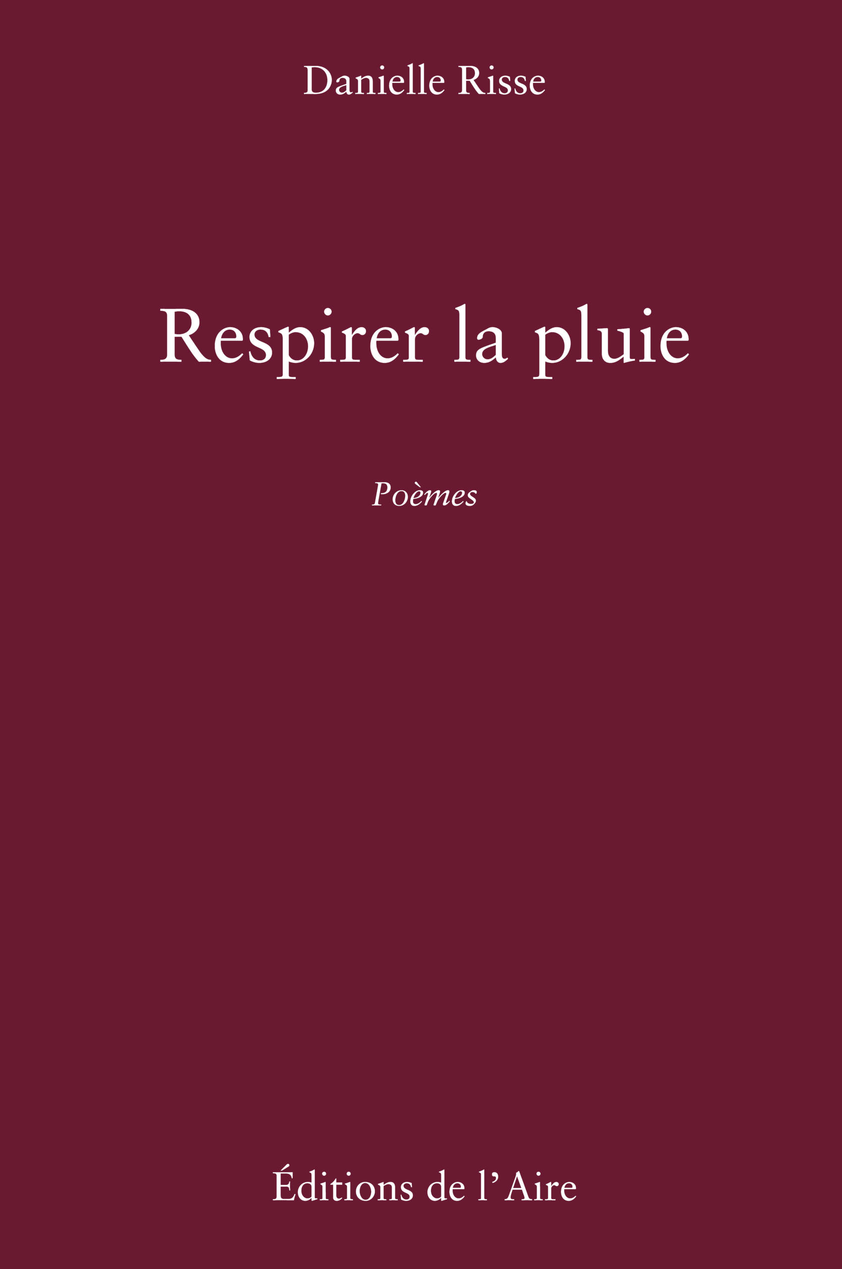 Respirer la pluie
