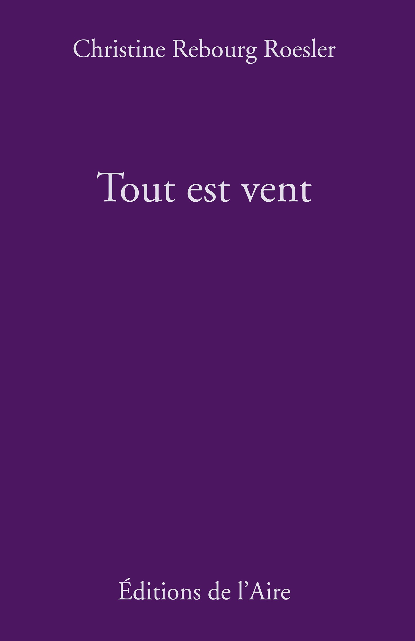 Tout est vent