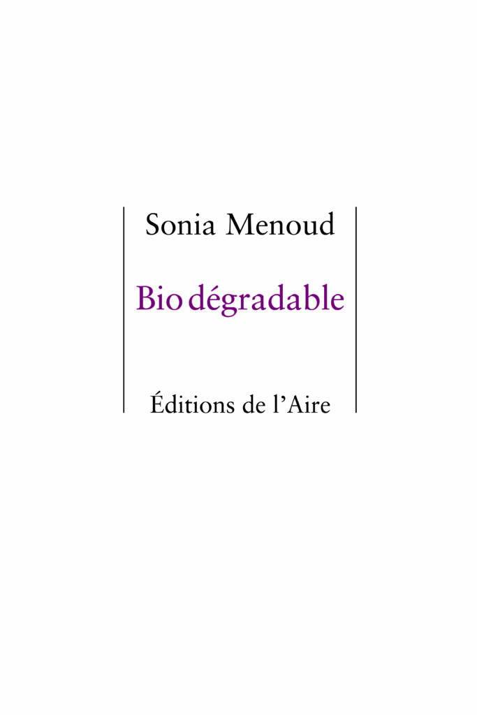 Bio dégradable